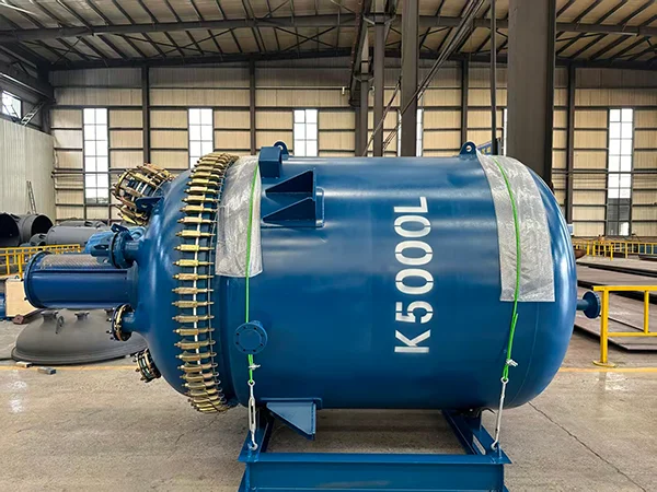 Reactor con revestimiento de vidrio tipo AE (abierto)
