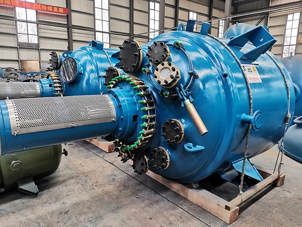 Reactor con revestimiento de vidrio tipo CE (cerrado)